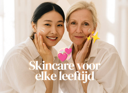 Skincare per leeftijd