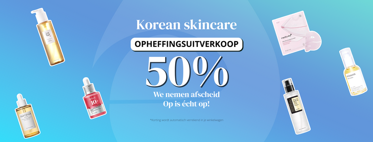 Opheffingsuitverkoop 50%
