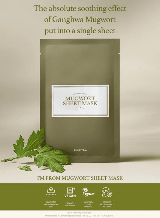 I'm From Mugwort Sheet Mask