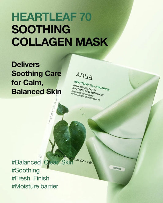 Anua Heartleaf 70 Soothing Collagen Mask