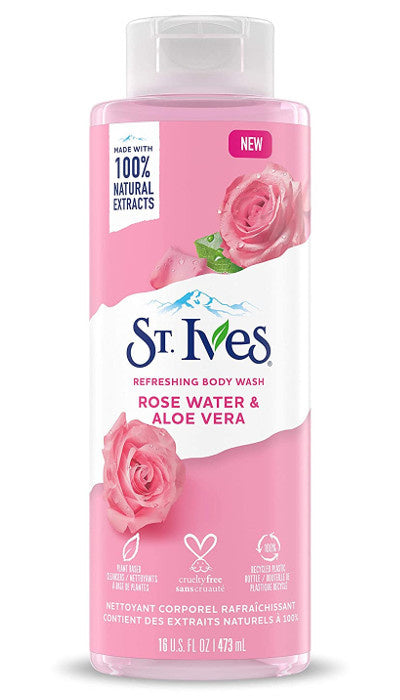 Refreshing Body Wash - Rose Water & Aloe Vera