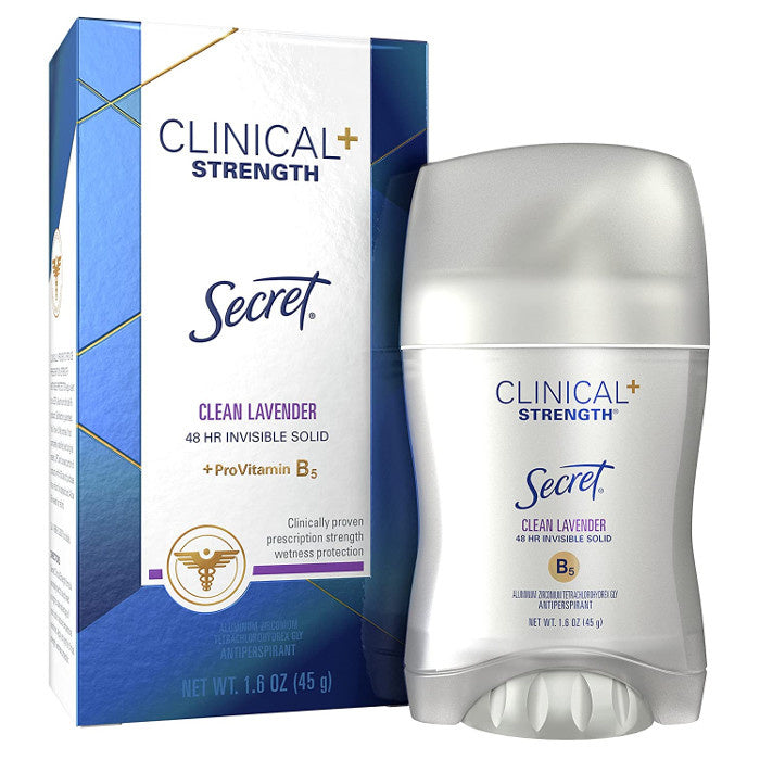 Clinical Strength - Invisible Solid - Clean Lavender