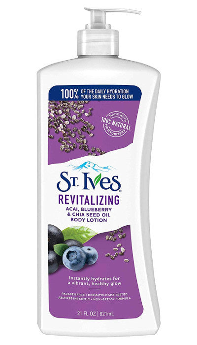 Revitalizing Body Lotion - Acai, Blueberry & Chia Seed Oil