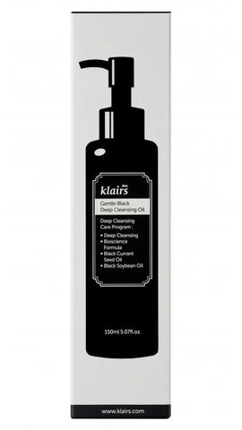 Klairs Gentle Black Deep Cleansing Oil