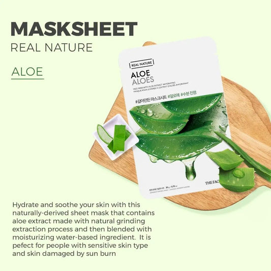 The Face Shop Real Nature Aloë Face Mask